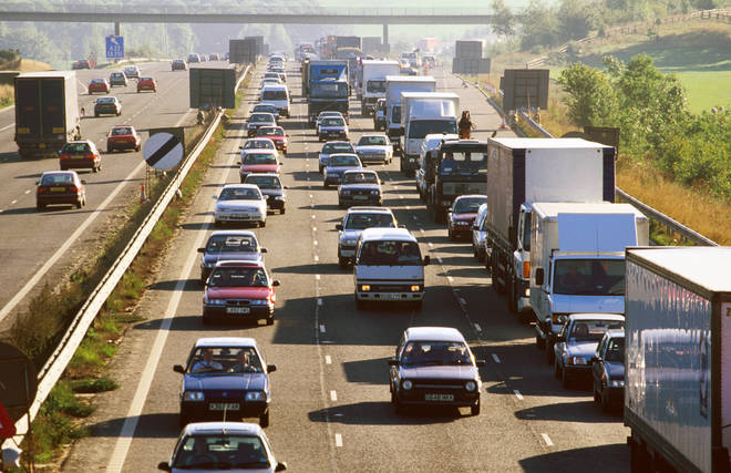 Millions of cars will be hitting the road this weekend (stock image)