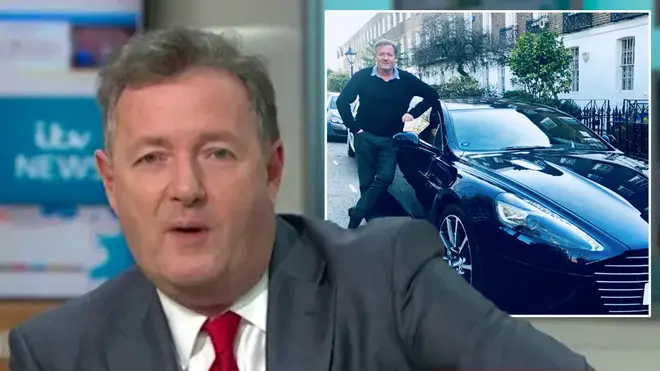 Piers Morgan has avoided penalty points after speeding