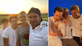 David Beckham shared an adorable tribute to his sons