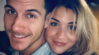 Gemma Atkinson and Gorka Marquez met during Strictly 2017