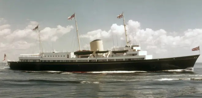 The Royal Yach Britannia which was decommissioned in 1997
