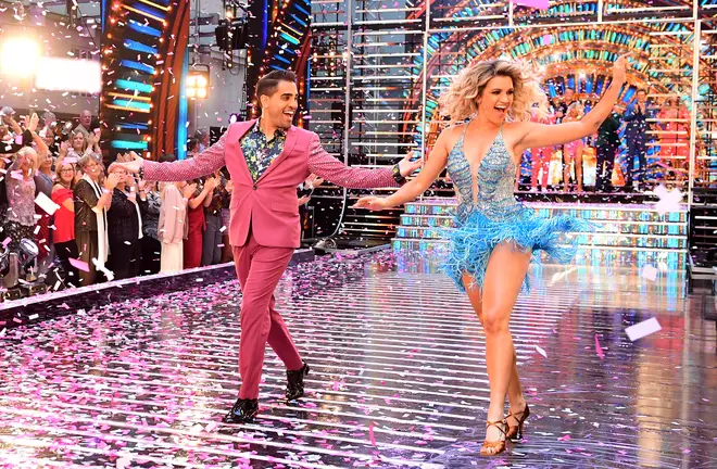 Dr Ranj and Ashley Roberts on Strictly 2018