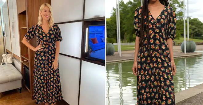 Holly Willoughby is wearing a Rixo dress