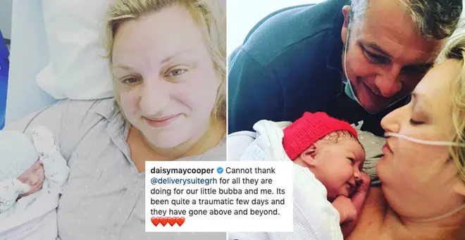 Daisy May Cooper has given birth to her first child