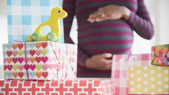 A woman has blasted her friend for announcing her pregnancy during a baby shower
