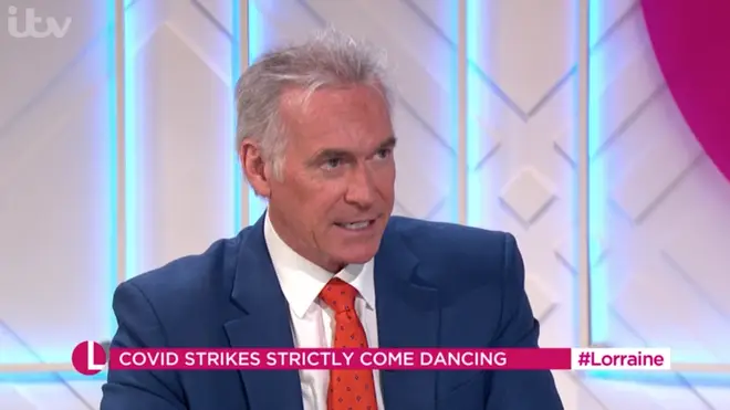 Dr Hilary spoke to Lorraine about reports of a crew member on Strictly Come Dancing testing positive for coronavirus
