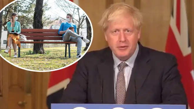 Boris Johnson addressed the nation on Wednesday afternoon