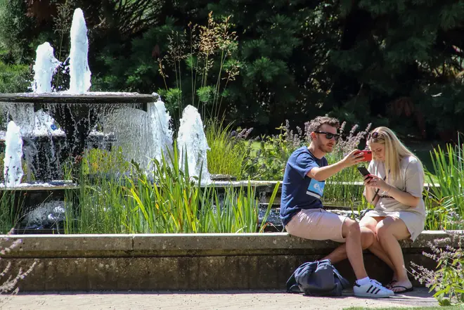 The weather is set to heat up in the UK next week