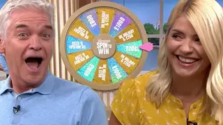 Holly Willoughby and Phillip Schofield catch man 'at it' with his wife during Spin To Win call