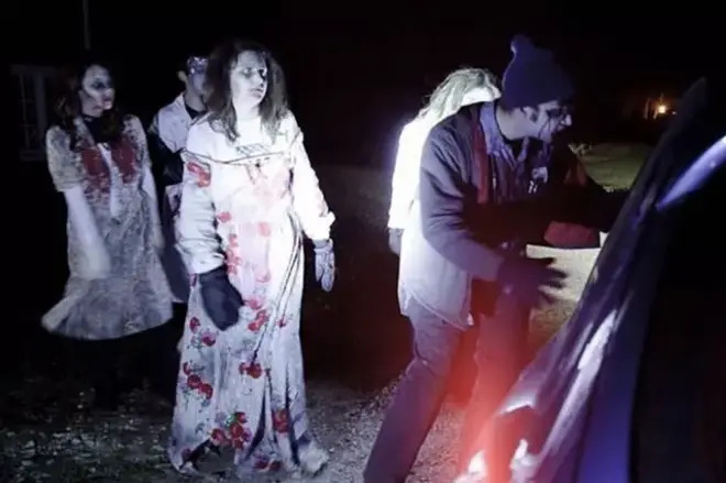 The UK's first drive-thru horror maze is in North Wales