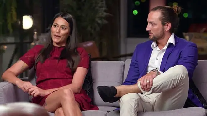Connie Crayden and Jonethen Musulin on Married at First Sight Australia