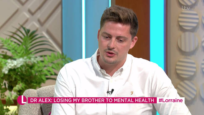 Dr Alex George said that he feels "tremendous guilt" over the death of his brother