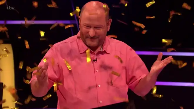 Donald Fear became the sixth person to ever win the £1million jackpot