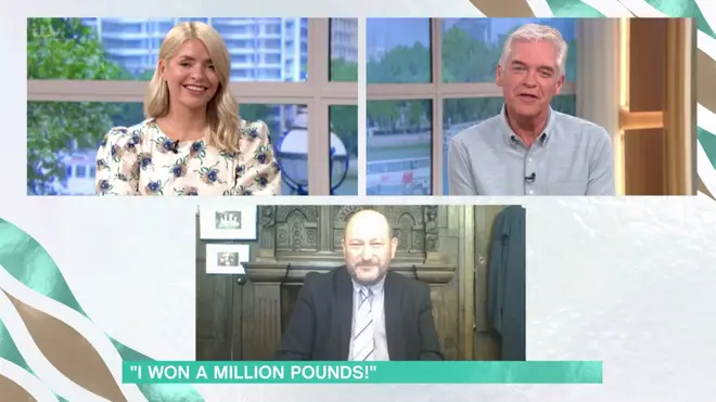 Donald told Holly and Phil he knew the answer to the £1million question 'instantly'