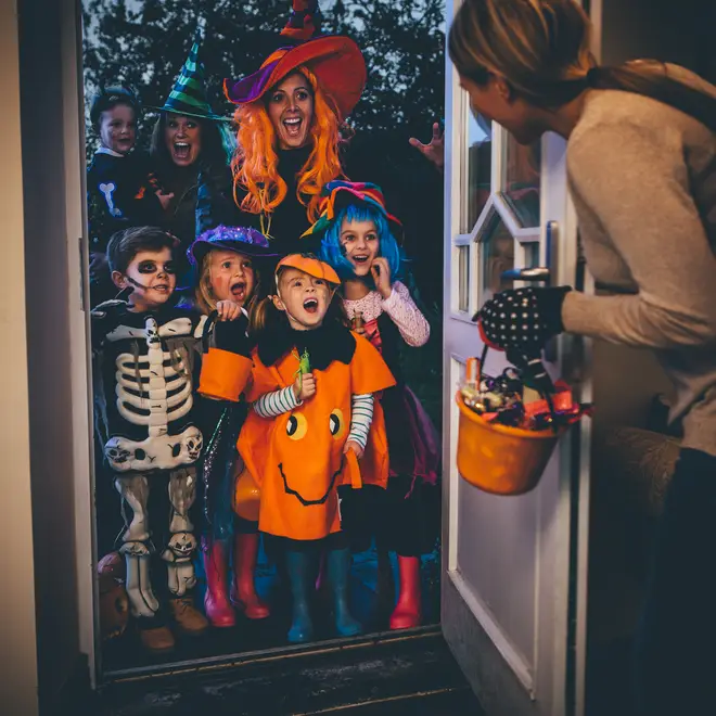 There are some health risks around trick or treating amid the pandemic