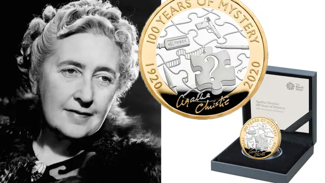 Royal Mint release Agatha Christie £2 to celebrate 100 years of murder mysteries