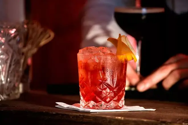 Considered the father of the Negroni, the Americano is a blend of Campari, sweet vermouth and soda