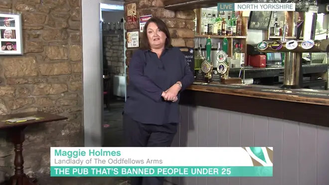 Maggie Holmes appeared on This Morning today
