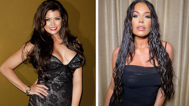 Jess Wright (left in 2012) always felt her fake boobs were too big for her frame