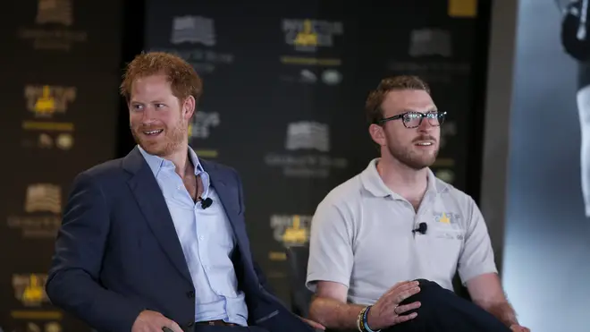 Prince Harry and JJ Chalmers have been friends for years