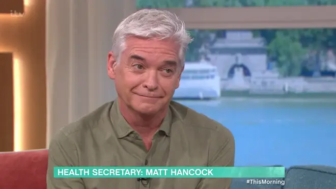 Phillip Schofield and Holly Willoughby quizzed the Health Secretary over reports of new restrictions
