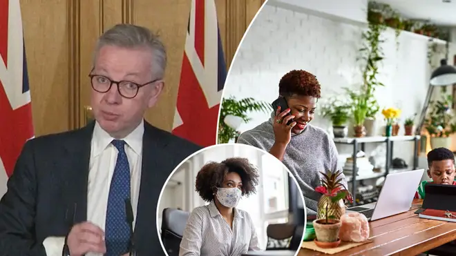 Michael Gove has said people should work from home