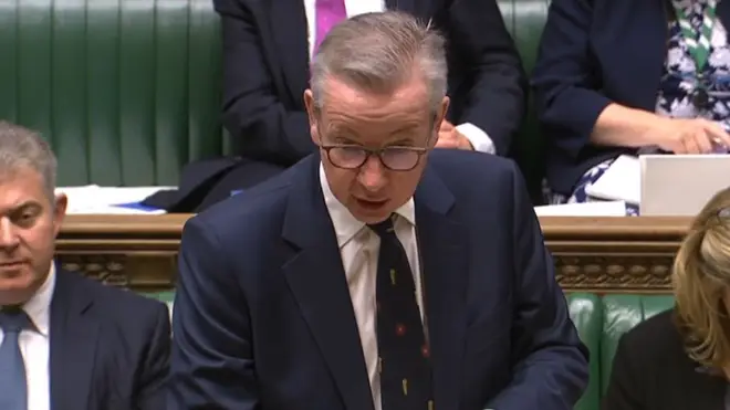 Michael Gove has said workers should stay home if they can
