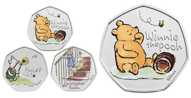Royal Mint have launched Winnie the Pooh coins