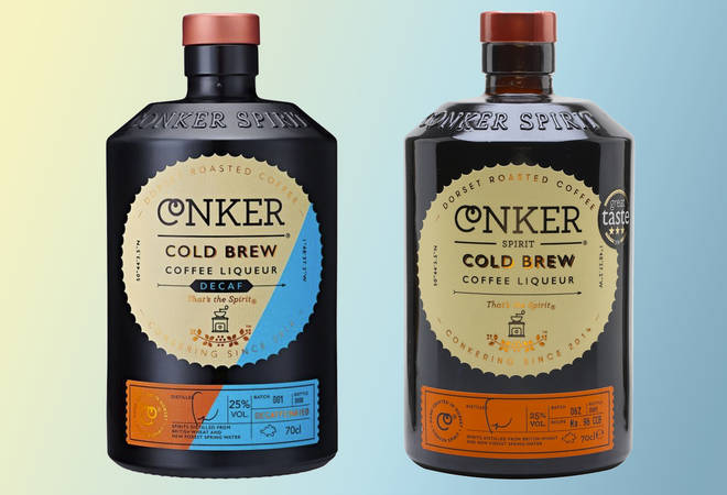Conker Cold Brew Coffee Liqueur is also available in decaf