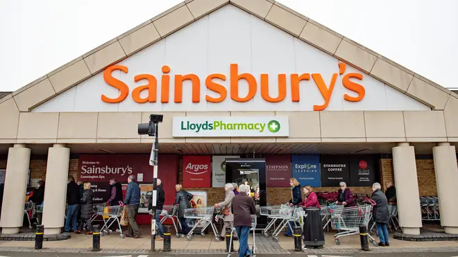 Sainsbury's has urged shoppers not to bulk buy