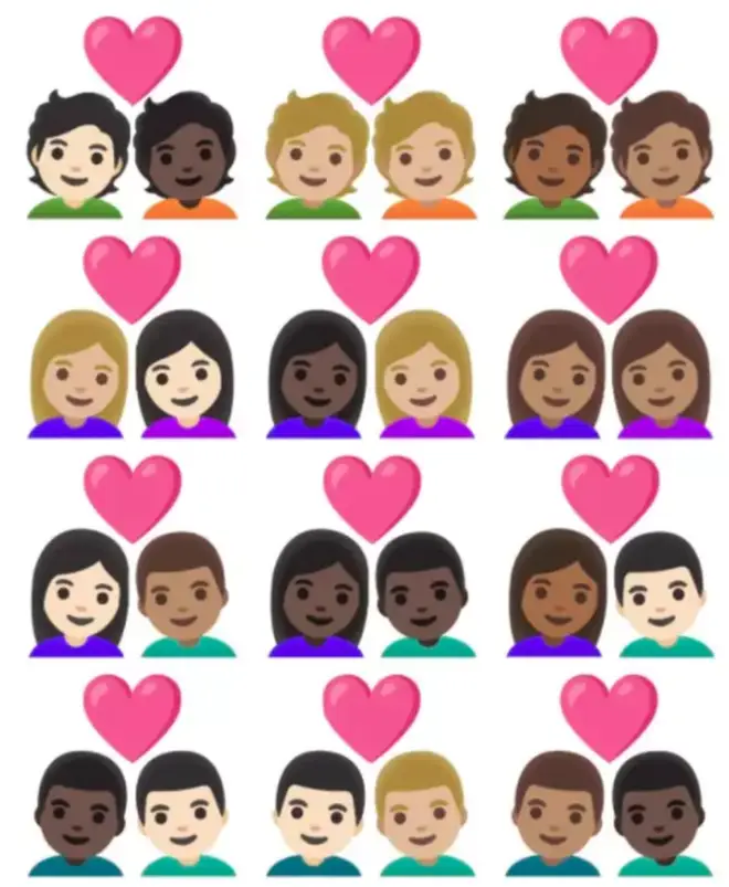 New skin tones have been added to emojis
