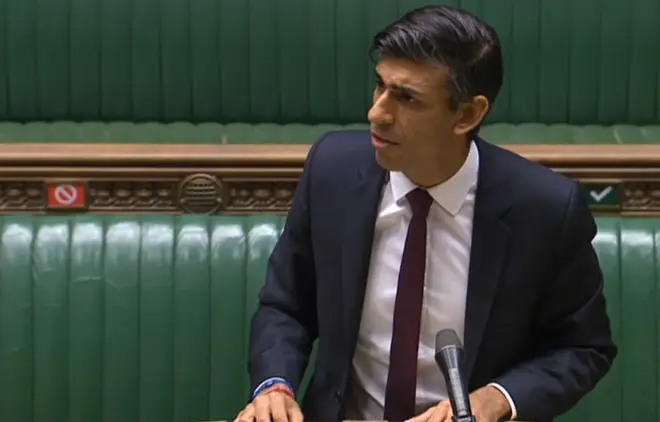 Rishi Sunak addressed the House of Commons today