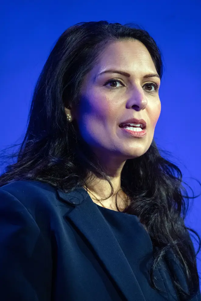 Priti Patel previously said she would call the police on her neighbours if they flouted the 'rule of six'