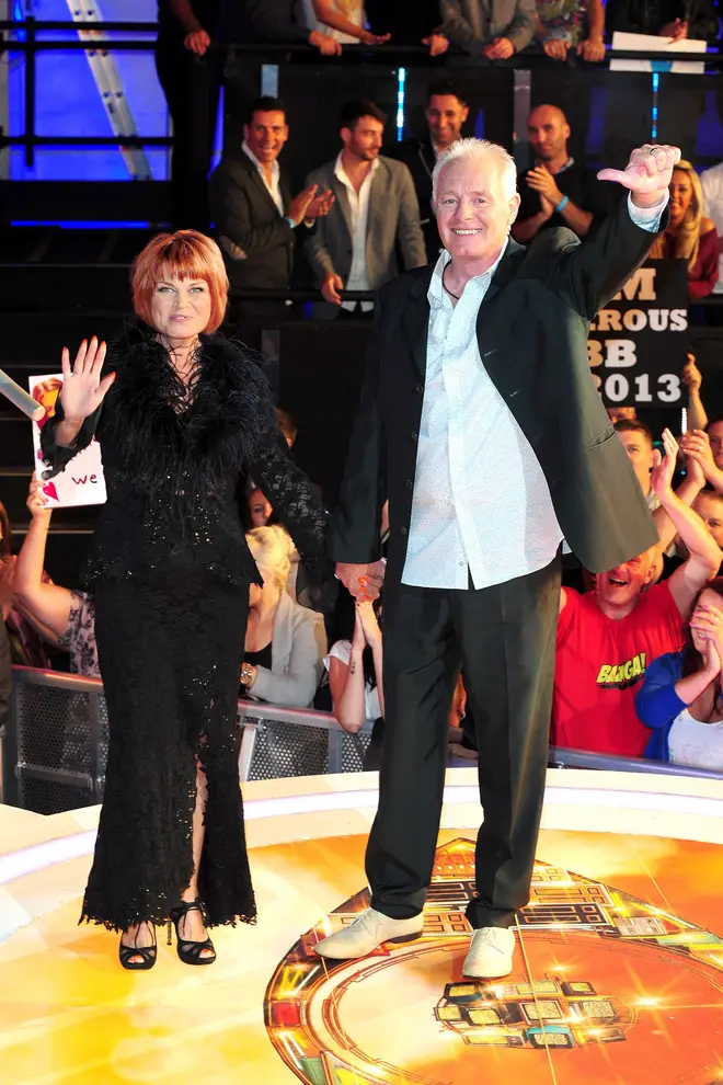 Vicky Entwistle and Bruce Jones appeared on Celebrity Big Brother together
