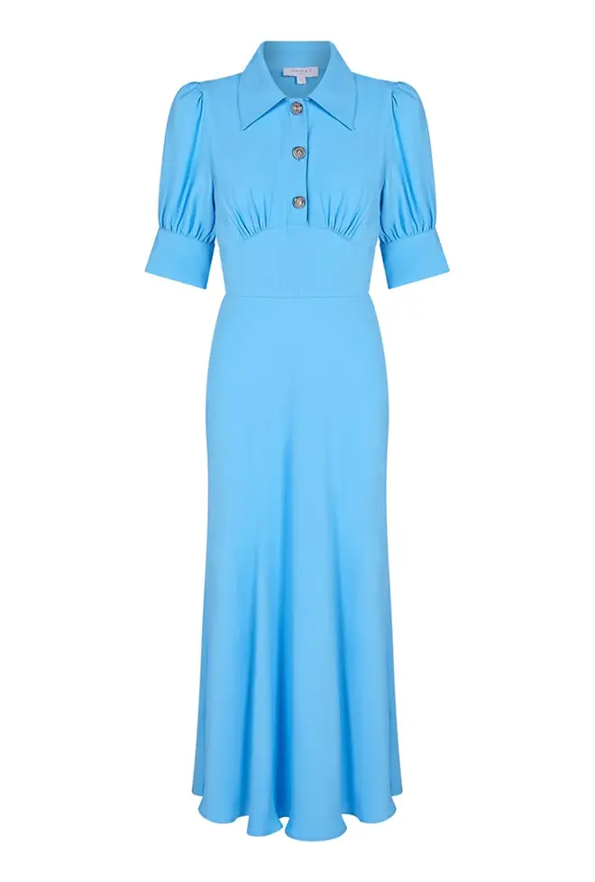 This blue dress is £149 from Ghost