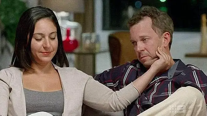Simon McQuillan and Alene Khatcherian from Married at First Sight Australia