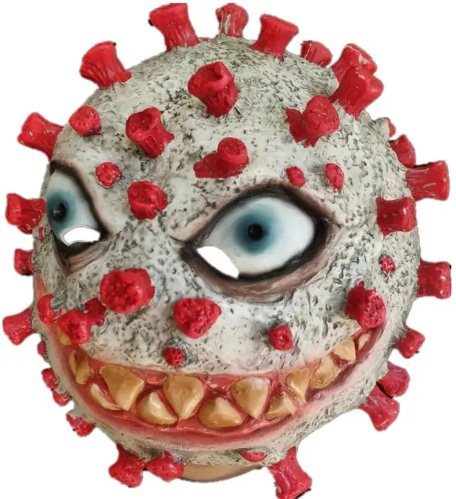 The Halloween Coronavirus masks have been criticised