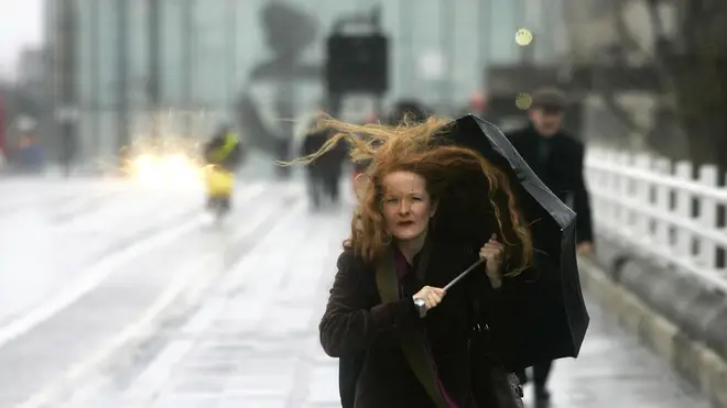 The UK can expect wet and windy weather over the weekend