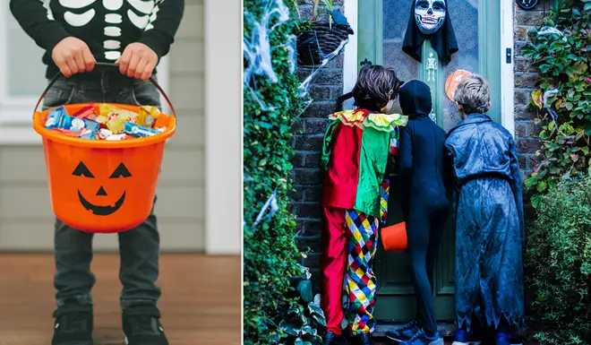 Children will not be allowed to trick or treat in certain areas across the UK