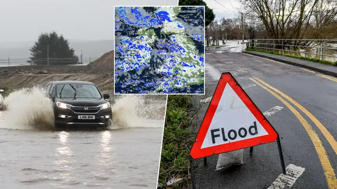 The UK could see flash floods this week