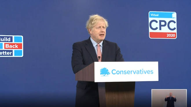 Boris Johnson made his Conservative speech on Tuesday