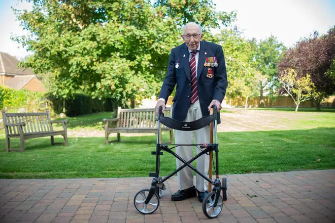 Captain Sir Tom has offered tips on combatting loneliness in older people