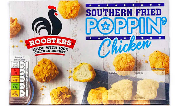 Aldi roosters poppin' chicken could contain salmonella