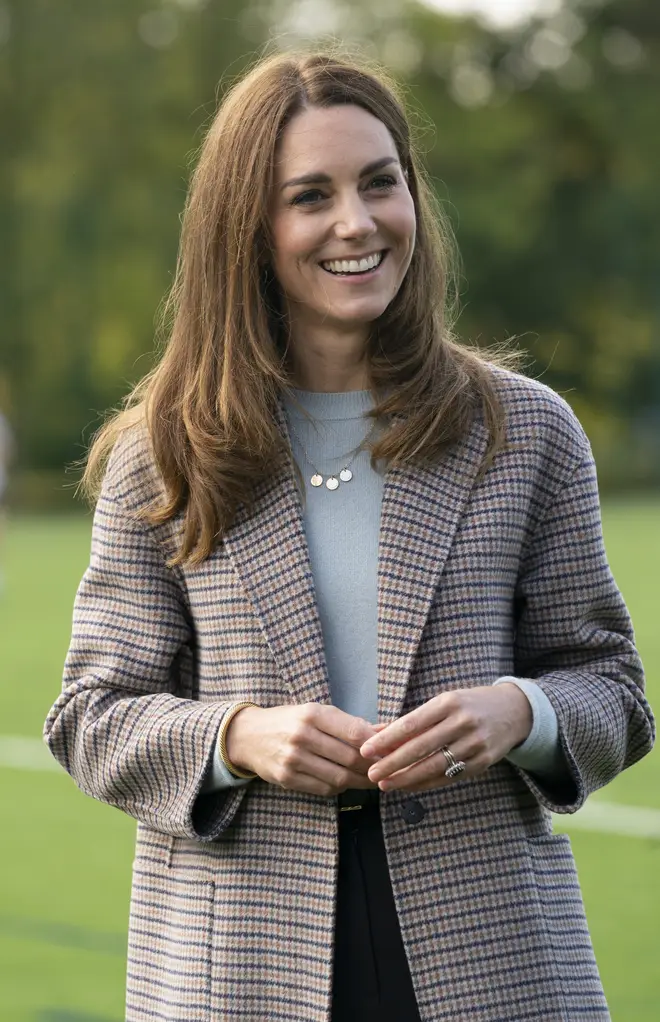 Kate Middleton was visiting Derby University this week