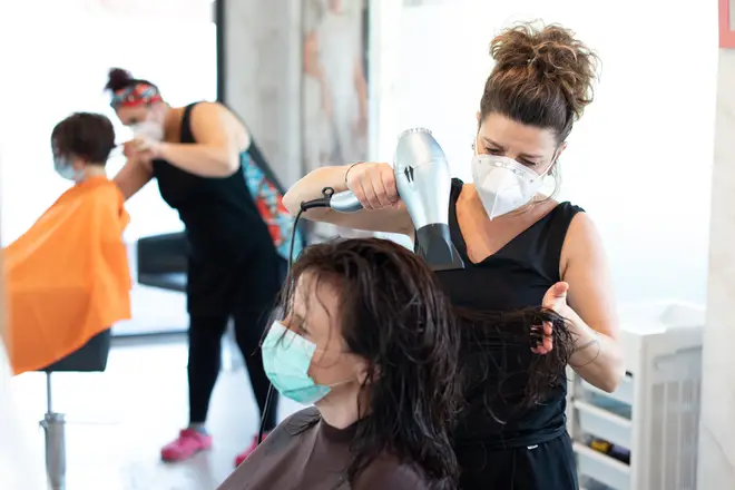 Beauty salons may also be affected by the changes