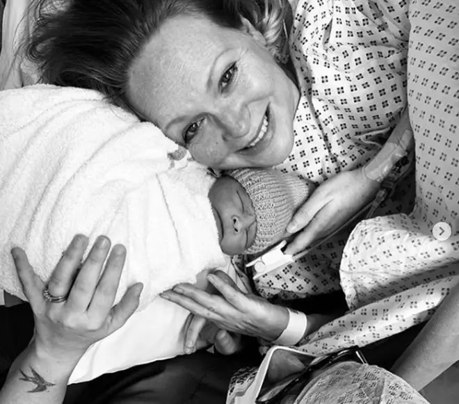 Michelle and Kate Brooks welcomed their baby on October 9th