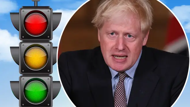 What is the Government's traffic light system?