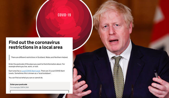 You can now access the Government's online postcode checker