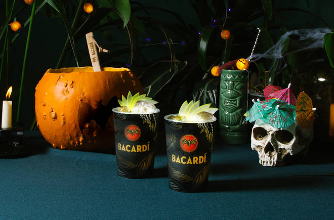 The kit comes with everything you need for Halloween drinks