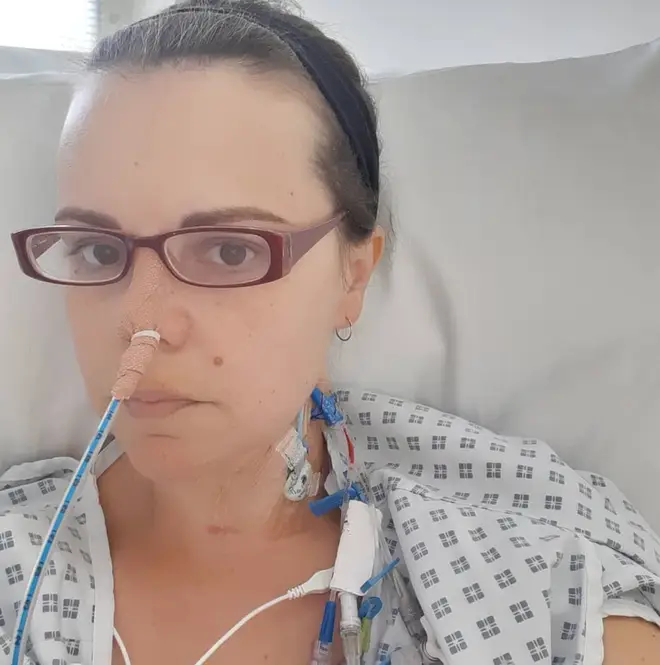 Dr Philippa spent 10 days in ICU after undergoing major surgery
